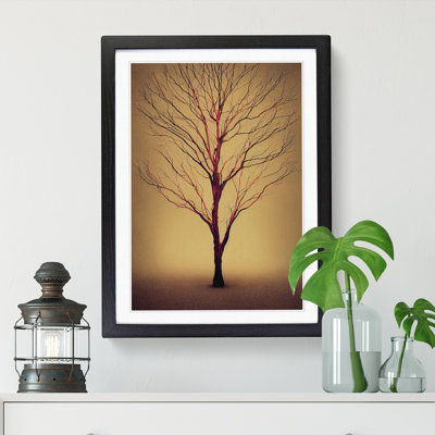 Tree Minimalism - Single Picture Frame Print