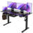 55-inch Electric Standing Desk with a Multi-Functional drawer, Wide Height Adjustment with 4 Memory Preset - Black-1389090037-1389090036