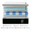 Très grand matelas très grand de 12 pouces avec housse noire - 100, ressorts ensachés individuels, mousse à mémoire de forme relief relief-930237049-930237051