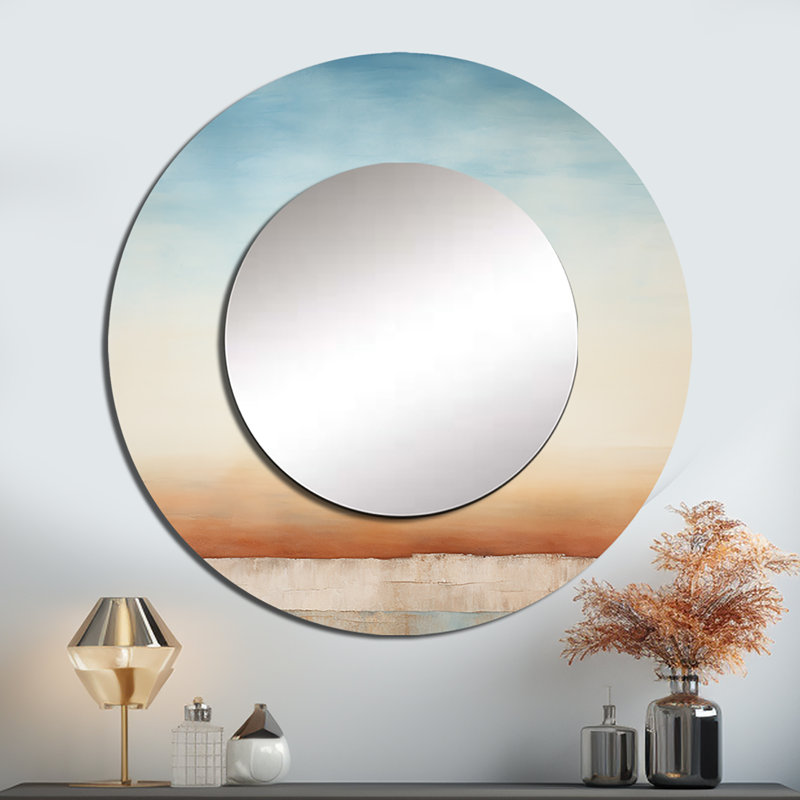 Sabena Elemental Eternity Minimalisme I - miroir décoratif minimaliste, 23 po x 23 po