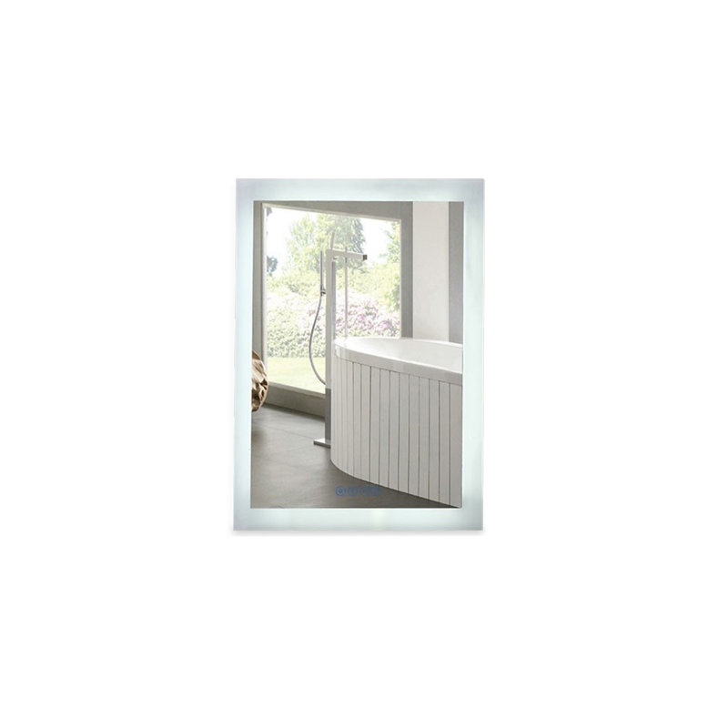 Odonoghue Metal Rectangle Wall Mirror, 32" H x 24" W