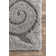 Tapis gris foncé Kaylyn