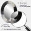 Miroir mural moderne noir et blanc Brushstrokes II-198074439