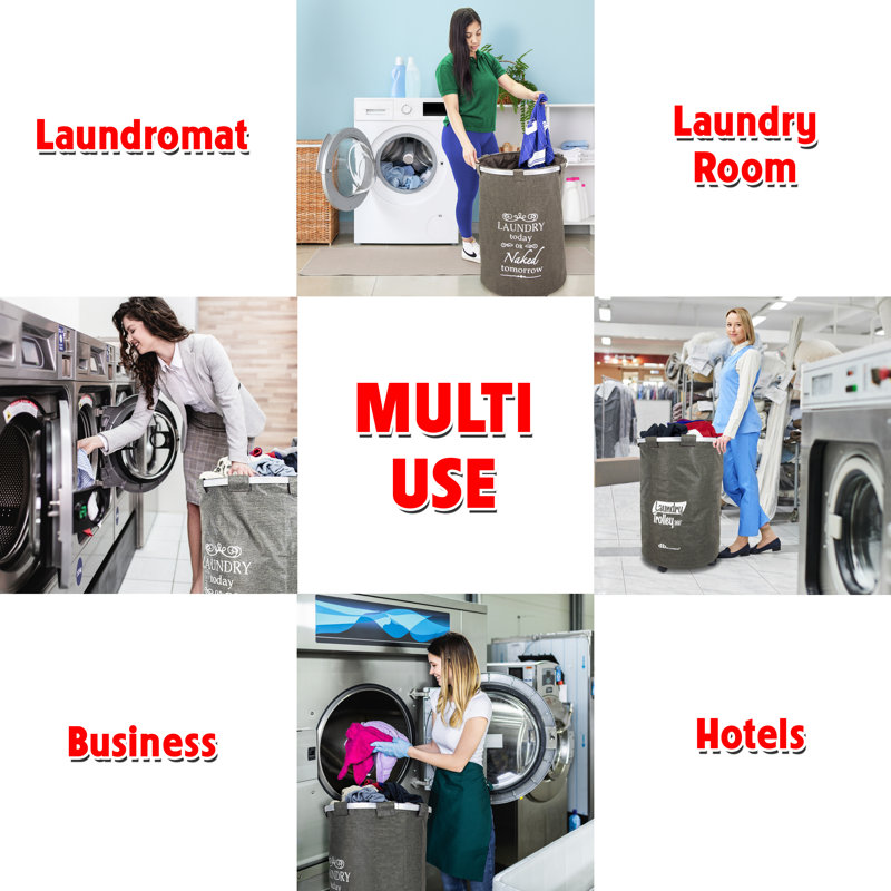 Chariot à linge plus grand 360