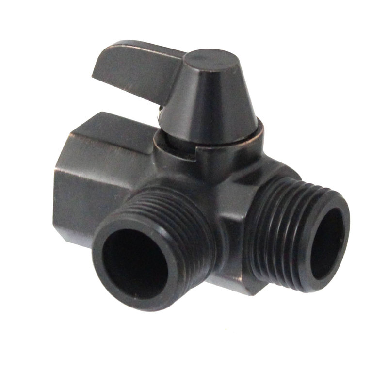 Soupape de dérivation de douche, Bronze huilé