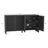 Novara 60" Contemporary 4-Door Sideboard in Black-1907980541