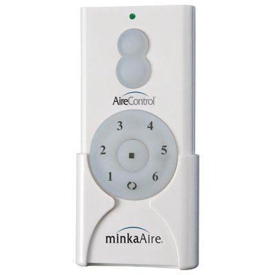 Minka Aire Dc Hand Held Remote Transmitter In White Finish