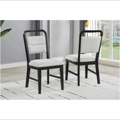 Ensemble de 2 chaises de salle à manger Contemporary