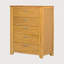 Commode 5 tiroirs 35,4 x 17,3 x 44 po