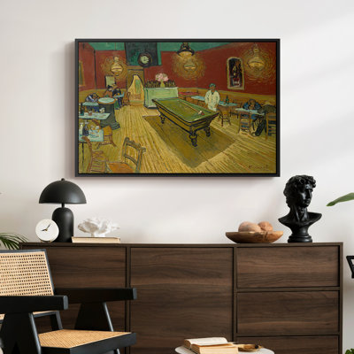 The Night Café, 1888-Vincent van Gogh-Framed Gallery Wrapped Canvas