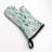 Mint Leaf Serenity Oven Mitt Cotton Twill