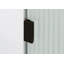 Aurora 38 in. x 78 in. Fully Frameless Fluted Radius Single Fixed Shower Panel-1596919607-1504367742