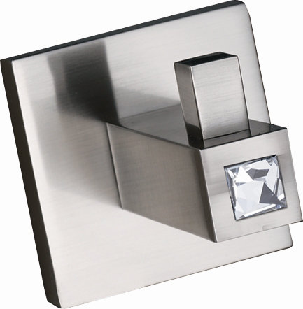 Single Robe Hook, Satin Nickel