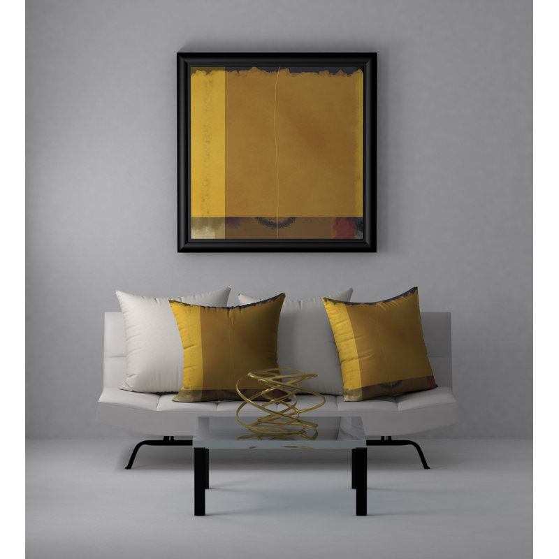 Reversible Throw Pillow, 18" x 18"