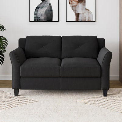Lourdez Upholstered 56.3'' Loveseat