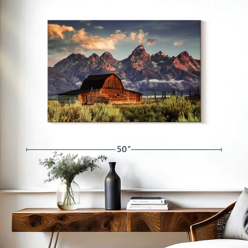 Lilie Barn At Teton, H 26 po x l 39 po