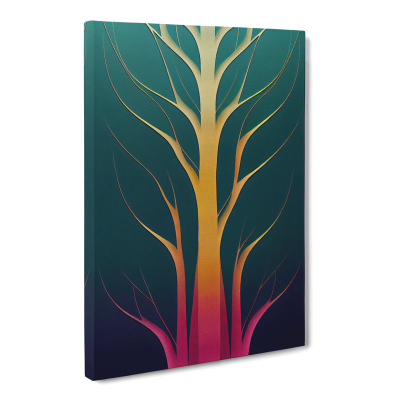 CAN-V0523-1114X Gothic Tree Vol.1 - Wrapped Canvas Print, 60cm H x 40cm W x 3cm D