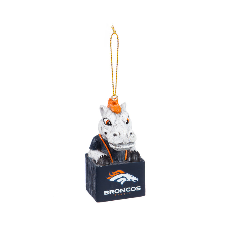 Figurine décorative en forme de NFL, Broncos de Denver