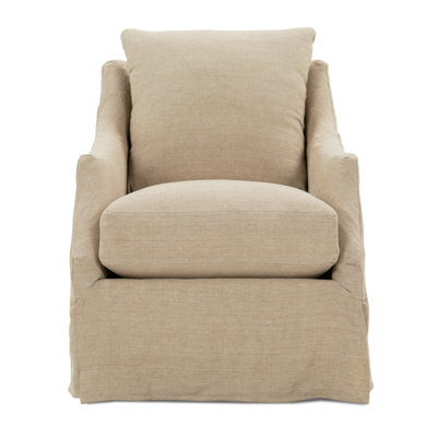 Kori Slipcovered Swivel Chair