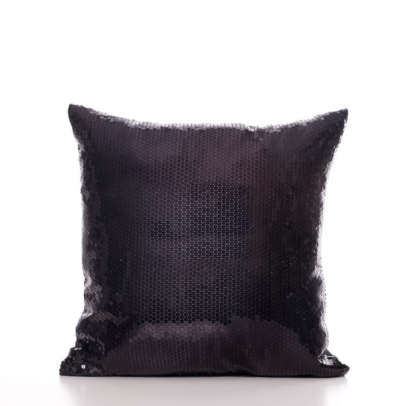 Coussin Bling, Noir