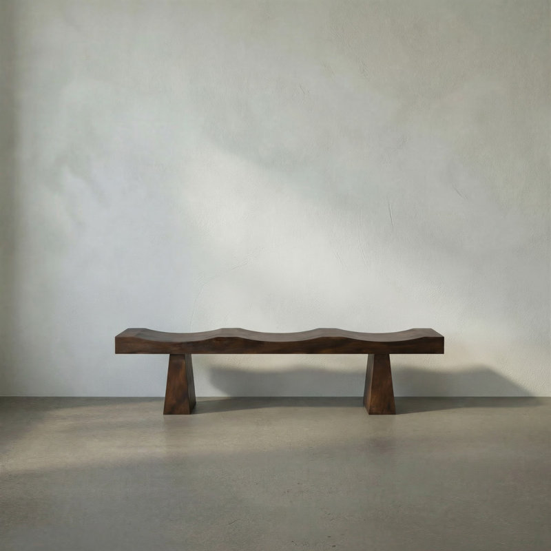 Shibumi Solid Wood Bench