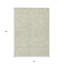 Tapis intérieur lavable floral 8 po x 10 po vert artichaut