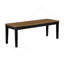 Banc en bois 2 tons 2 pièces