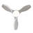 Modern Ceiling Fan With Light, Featuring 3 ABS Plastic Blades, Remote Control Operation, Reversible DC Motor, And Dimmable LED Lighting.-629912540