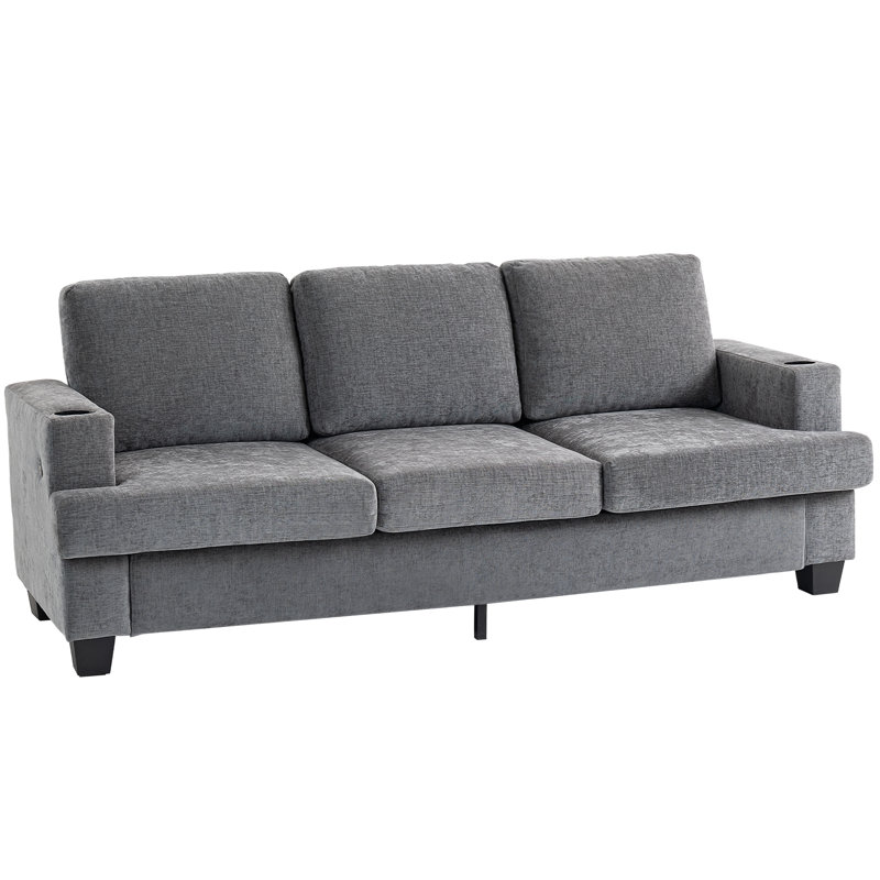 3 Seater Sofa, Gray
