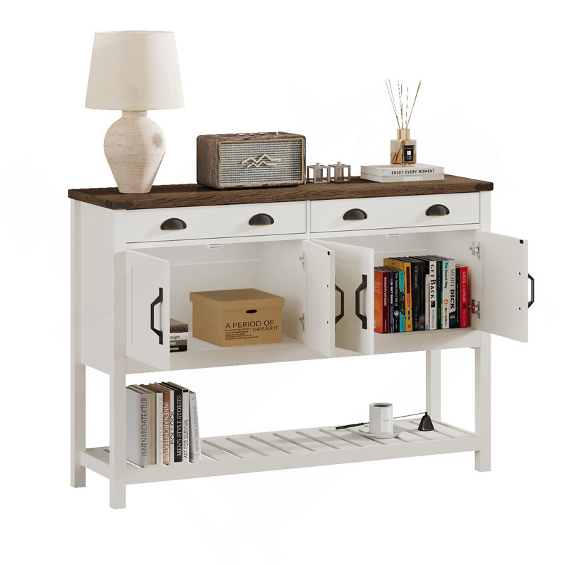 Armoire de rangement 47 po Modern Farmhouse