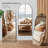 Arched Metal Oversized Full Length Mirrors Wall Mirrors with Stand-1728060877-1681499477