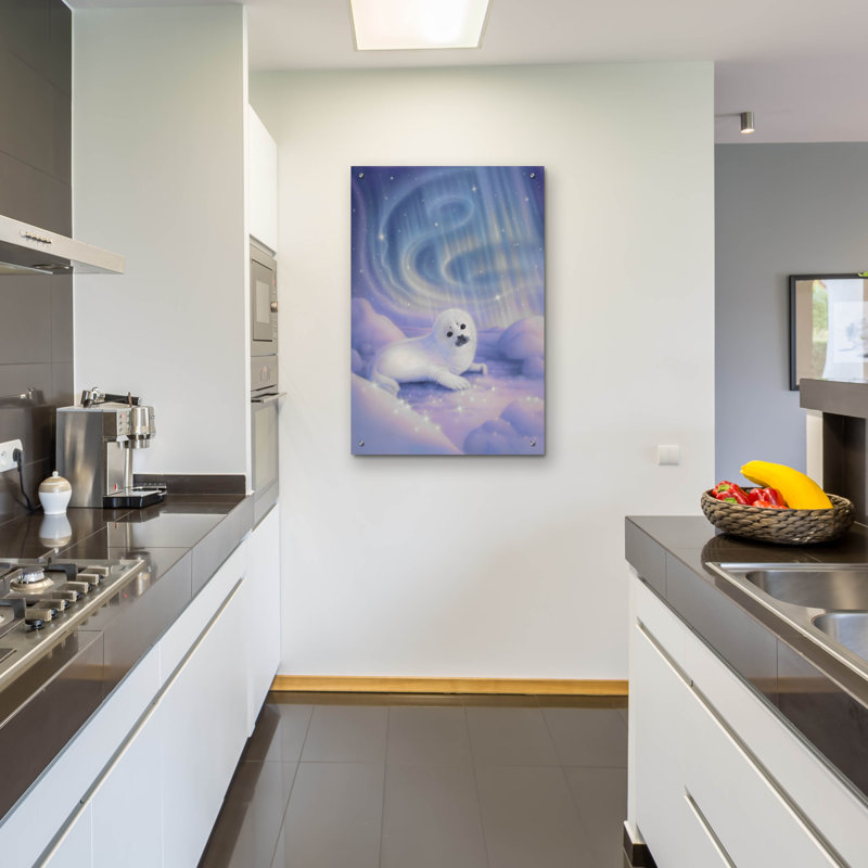 " Aurora Baby " by Kirk Reinert, 36" H x 24" W x 0.2" D