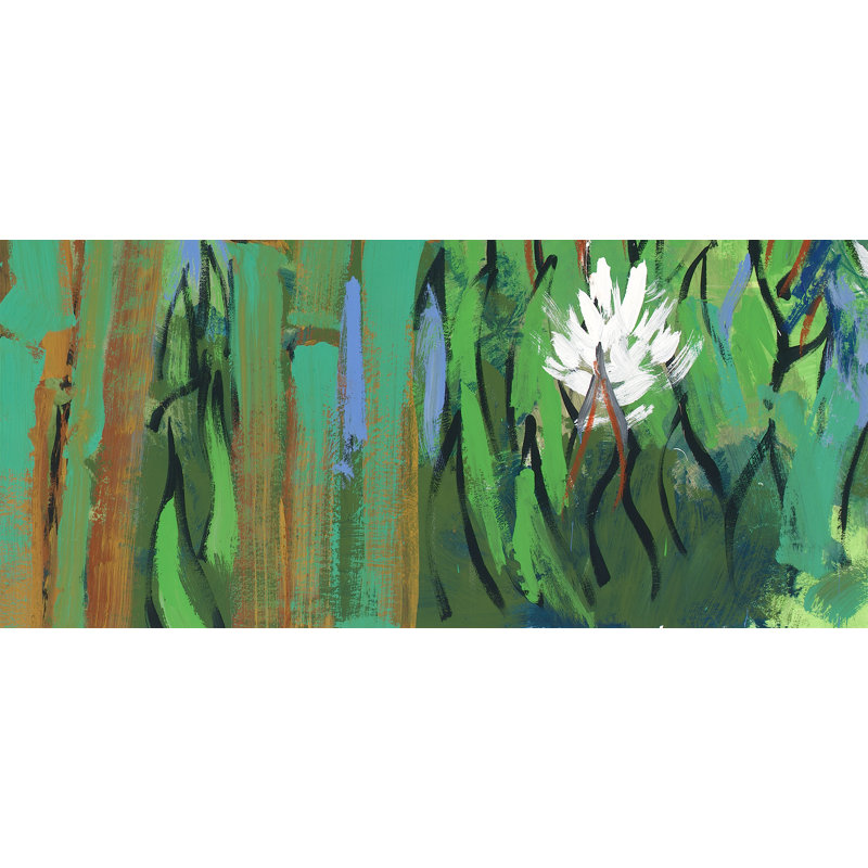 «Buddha Wall 3» par Robert Robinson - peinture sur toile tendue