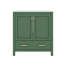 Ensemble de meuble-lavabo simple avec tiroir et tablette double-745832830-745832768-745832772