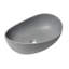 Lavabo de salle de bain ovale en béton 14,6 po Alfi Brand