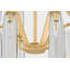 Harpswell Chandelier in Aged Brass-1802504758-1802504759