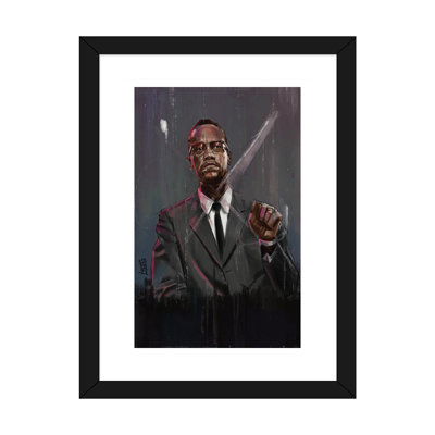 " Malcolm X " by Gordon Rowe