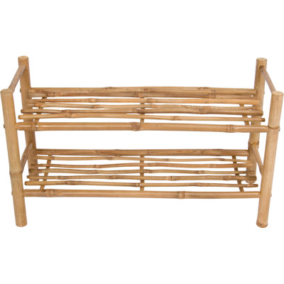 6 Pair Stackable Shoe Rack