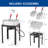OuterMust Outdoor Propane Rectangular Deep Fryer Kit with 18 qt. Frying Pan & Dual Baskets