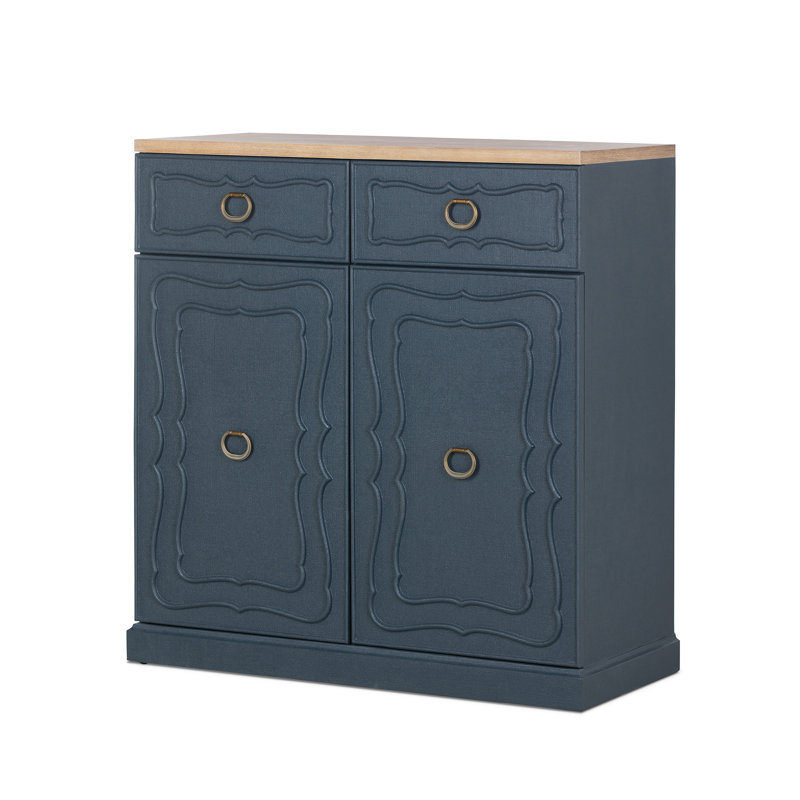 Hibiscus Hall Chest, Indigo, Indigo