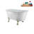 57.5'' x 29.5'' Soaking Acrylic Bathtub-83636142-83636133
