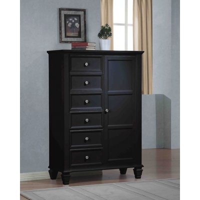 Commode à 6 tiroirs pour homme Abrianna