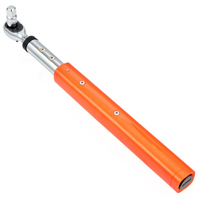 Digital Torque Wrench, 3/8" Drive Electronic Torque Wrench, Torque Wrench Kit 3.7-37ft.lb/5-50n.m Torque Range Accurate to ±2%,  3-Mode Adjustable Torque Wrench Set with LED Buzzer Calibration