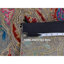 8'x10' Grey Silk and Wool Colourful Maharaja Design Hand Knotted Rug G87707