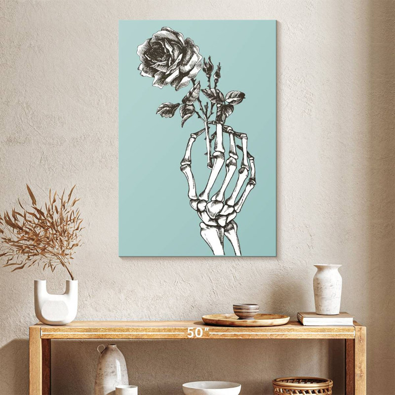 Hitzel Romantic Skeleton, 39" H x 26" W