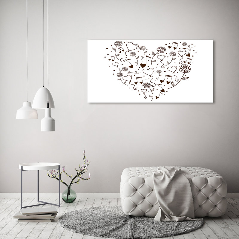 Heart - Wrapped Canvas Print