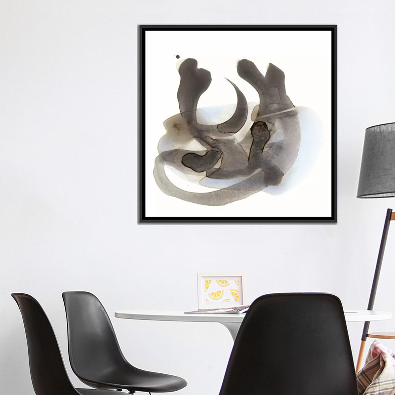 «Embodiment I», impression sur toile, H 18 po x l 18 po x P 1,5 po, Toile avec cadre noir, Pas de tapis