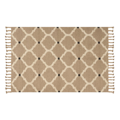 Houten Geometric Hand Woven Area Rug