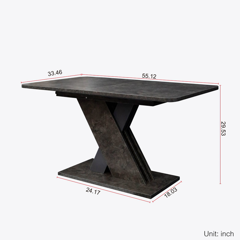 Illijah Multifunctional extendable console table