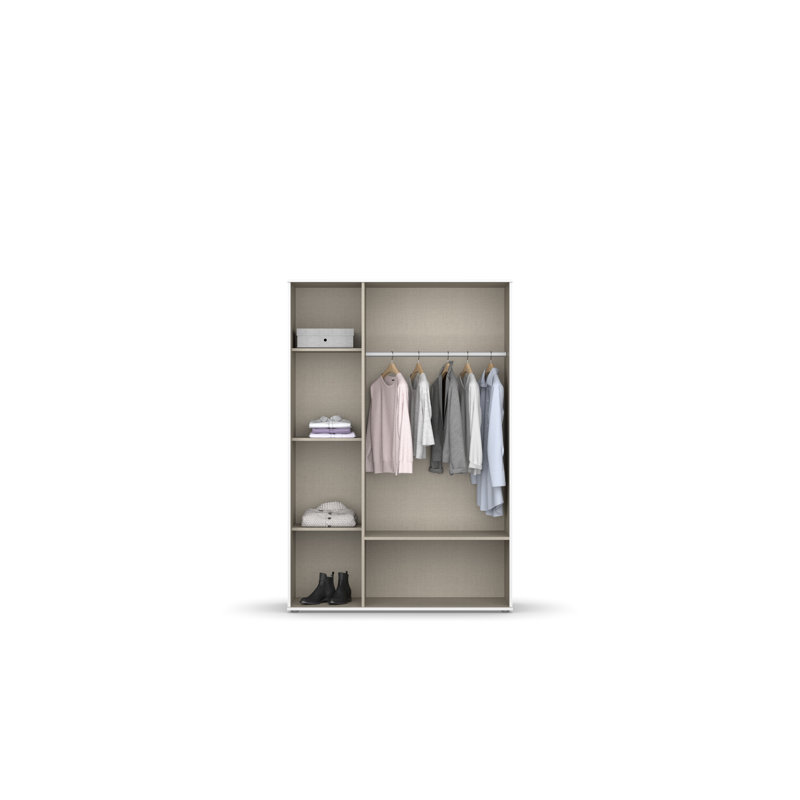 Laffitte 3 Door Wardrobe, Sonoma Oak, Basic: 2 shelves, 1 clothes rail, 2 drawers